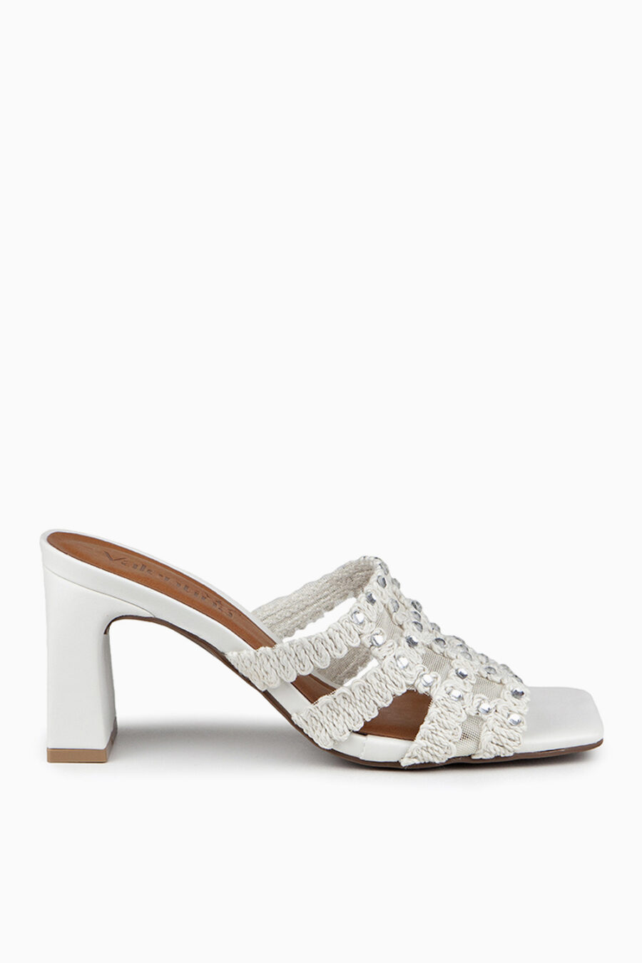 כפכף קרושה עקב לבן