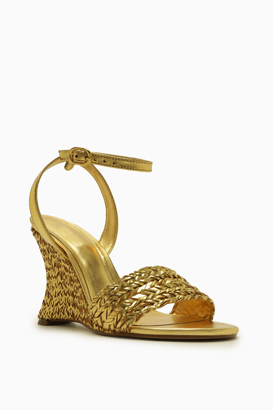 סנדל קלוע  זהב