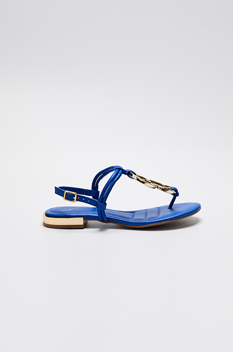 סנדל אצבע תכשיט כחול